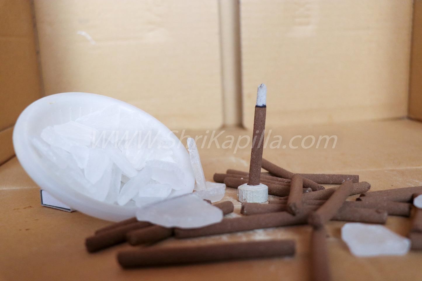 Gober Kapoor Dhoop Sticks | Cow Dung & Natural Camphor Dhoop | For Puja, Meditation & Spiritual Use