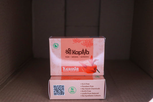 Palas (Kesudo) & Glycerin Natural Soap (100g) – Traditional Herbal Care • Daily Use