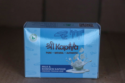 Camphor (Kapoor) Natural Soap (100g) – Cooling • Refreshing • Daily Use