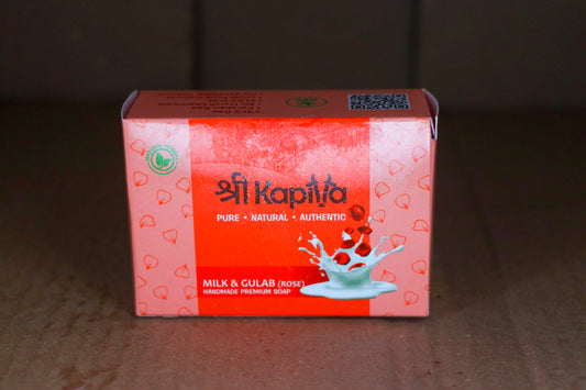 Milk & Rose Natural Soap (100g) – Soft Skin • Refreshing • Daily Use