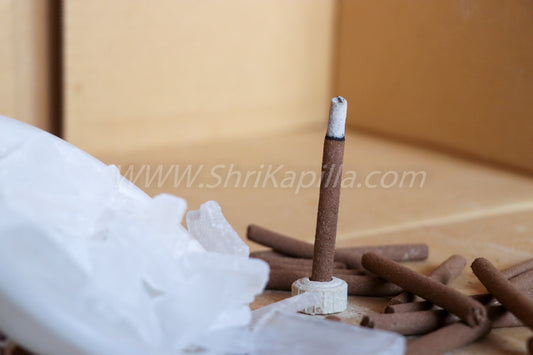 Gober Kapoor Dhoop Sticks | Cow Dung & Natural Camphor Dhoop | For Puja, Meditation & Spiritual Use