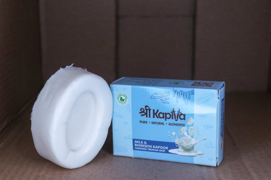 Camphor (Kapoor) Natural Soap (100g) – Cooling • Refreshing • Daily Use